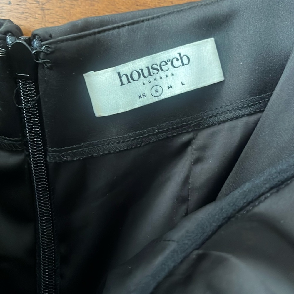 House of CB dress. Corset Mini with Chiffon overlay.